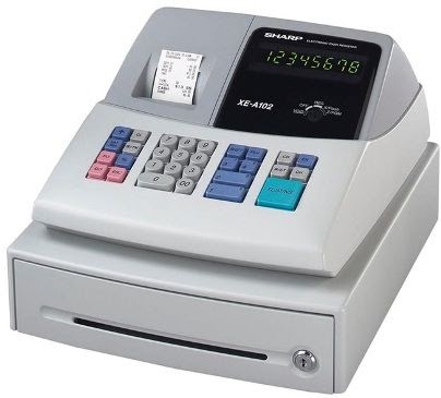 QS OA SALES & SERVICES: Sharp Cash Register Machine