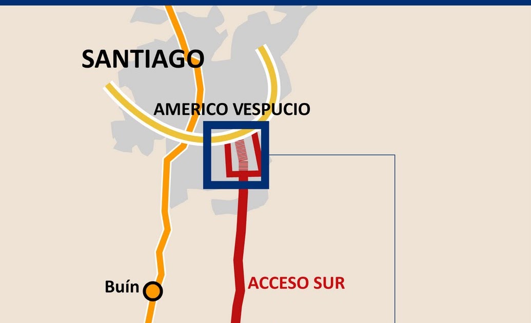 Ministerio de Obras Públicas Informa Acceso Sur a Santiago MOP