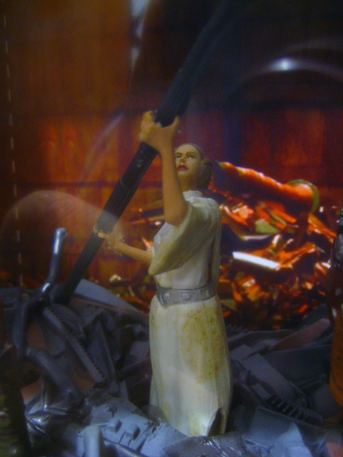 Death Star Trash Compactor Princess Leia & Chewbecca by Hasbro