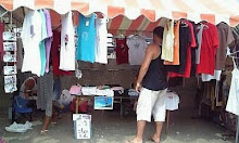 sellin clothes in chigasaki beach