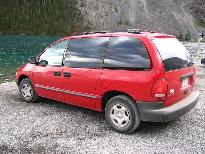 Me At Canada The little red van that...