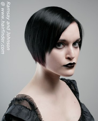 Gothic Halloween Hairstyles