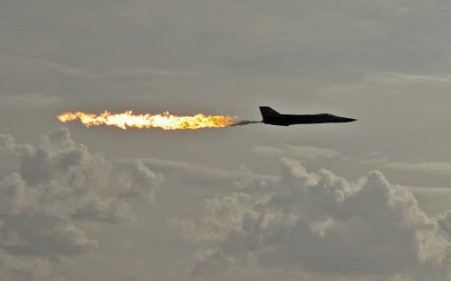 Fuel Dumping de un F-111