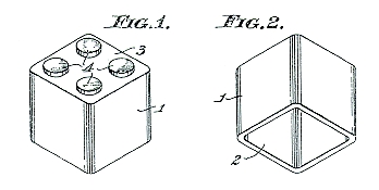 Kiddicraft brick, UK patent 529580