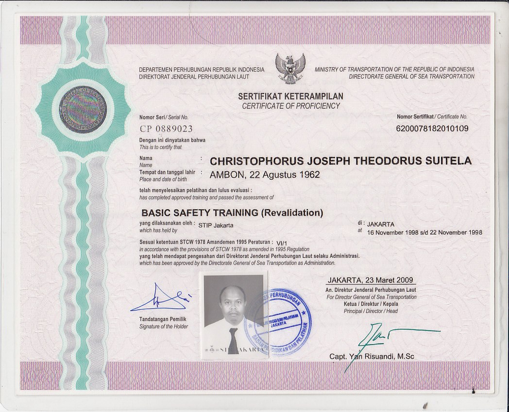 basic certificate