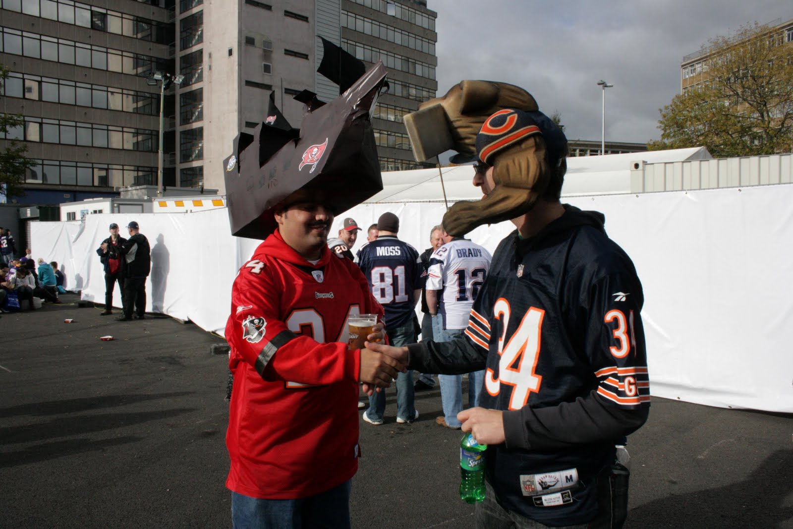patriots foam head