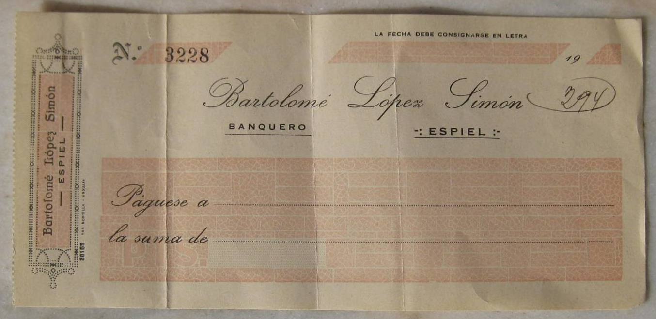 Cheque Bancario