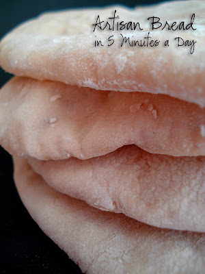 Artisan Bread in Five Minutes a Day…Pitas