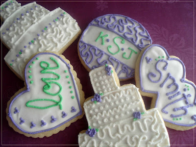 More Sugar Cookies…Wedding Style