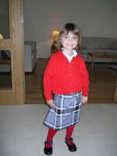 Ava in her Abercorn get up