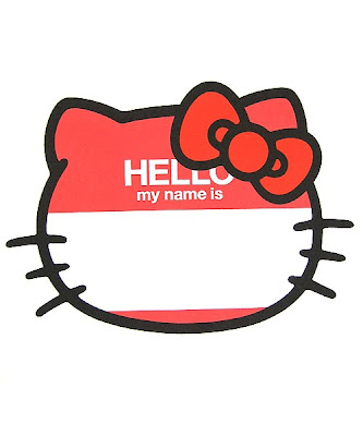 HELLO MY NAME IS HELLO KITTY
