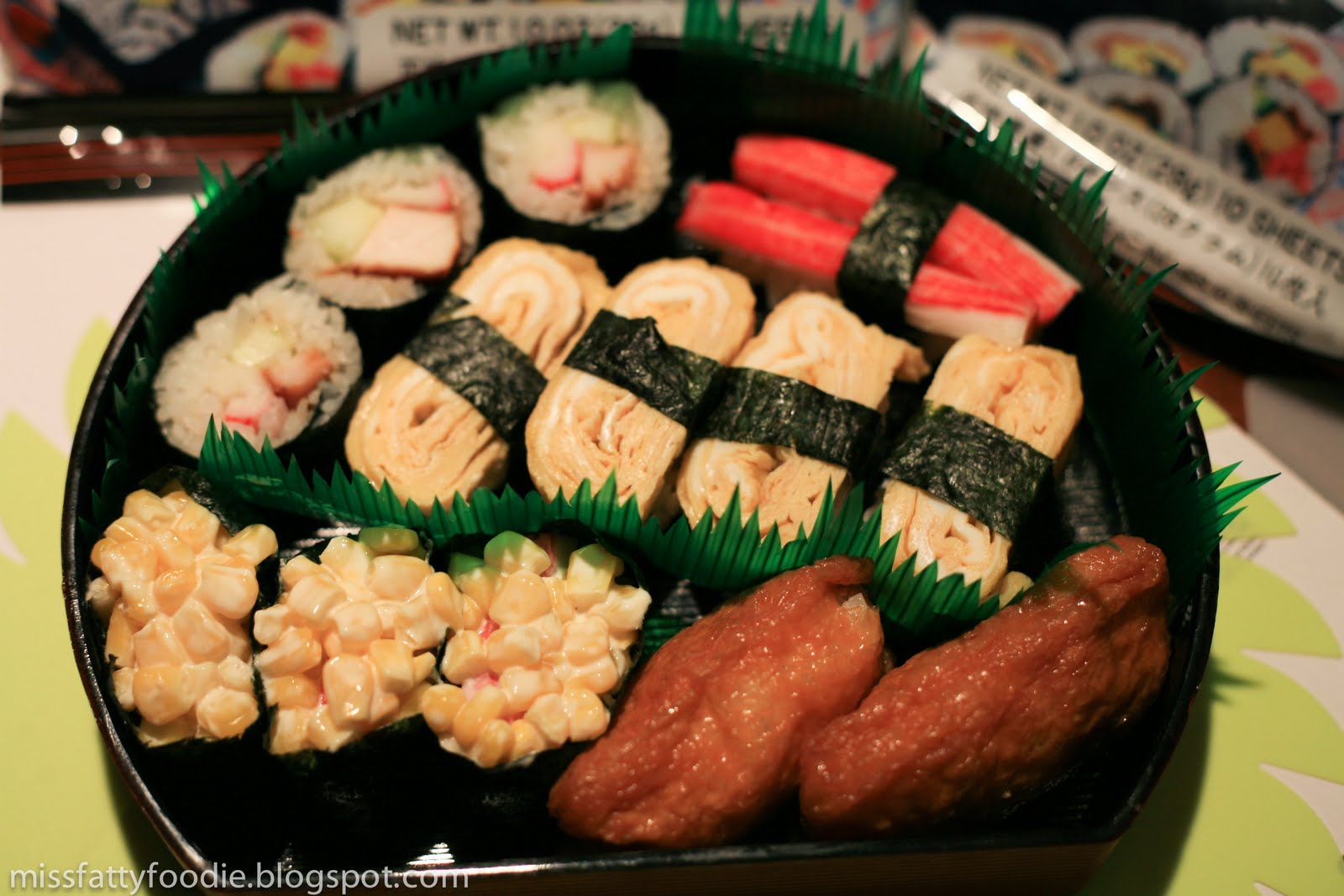 missfattyfoodie* MissFattyFoodie How to Make Your Own Sushi Platter