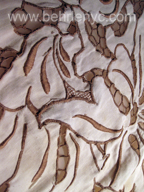 embroidery,repair from outside
