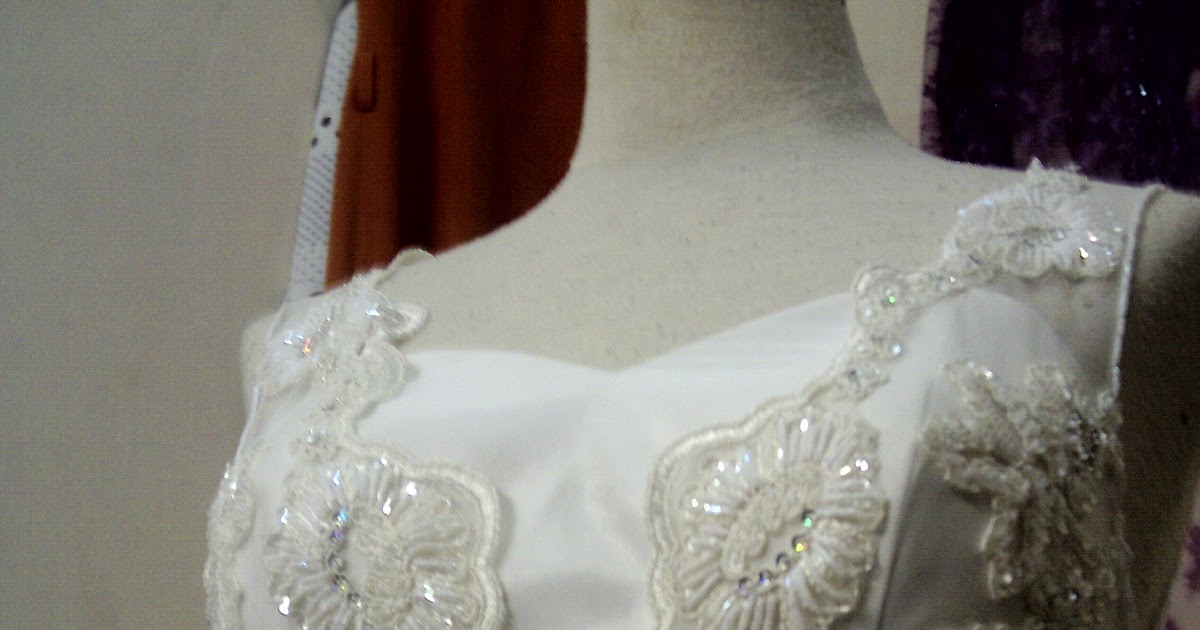 gaun pesta pengantin modern 