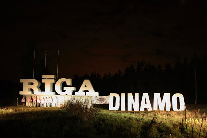Riga Dinamo sign