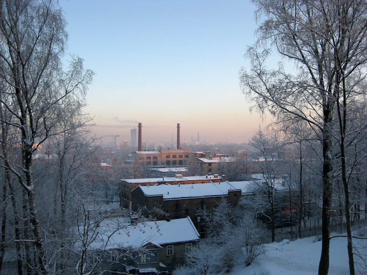 view from Dzeuguzkalns hill