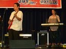 Mr Quek Poh Leng and Mr Eric Tan on keyboards