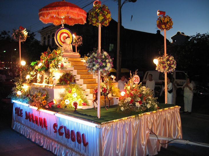 One of the Wesak float