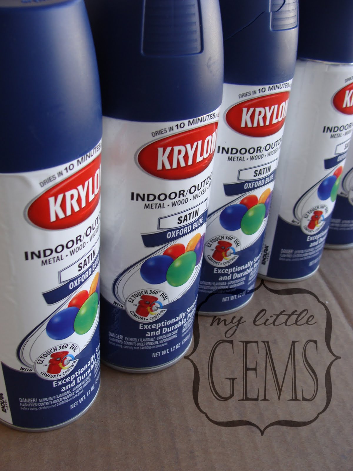 My Little Gems Spraypainting a Bunkbed {or a DIY crazy person}