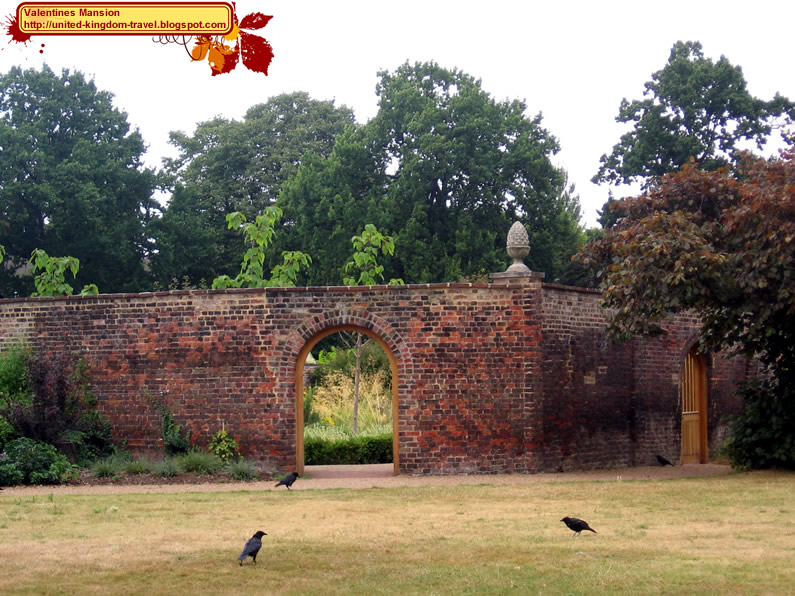 The Valentines Mansion and Park in Gants Hill, Redbridge The Globe