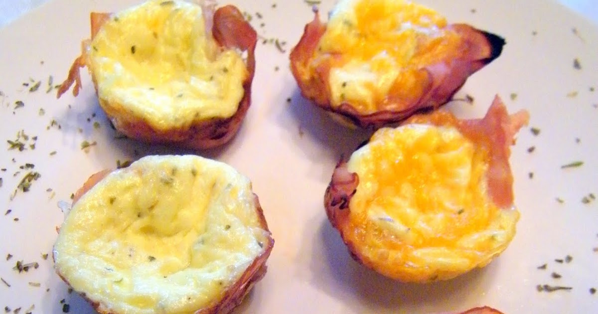 Candy Girl Quiche in Prosciutto Cups