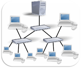 شبكة الانترنت تربط بين أجهزة الحاسب، و شبكات الحاسب بالدول المختلفة