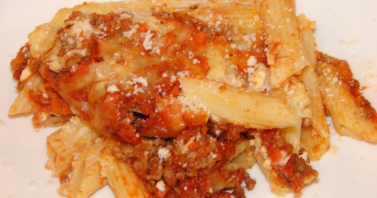 A Bear in the Kitchen Lazy Lasagna