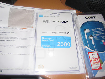  Points on Free Microsoft Point Cards  Free Wii Points
