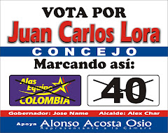 ¿Como votar por JUAN CARLOS  LORA?