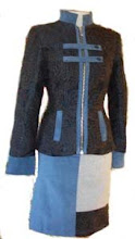 Conjunto brocado de lana y franela
