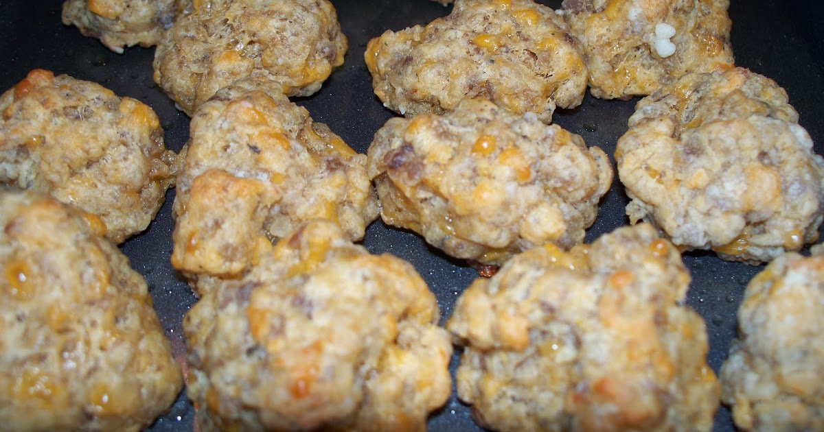 High Calorie Recipes Sausage Cheese Balls