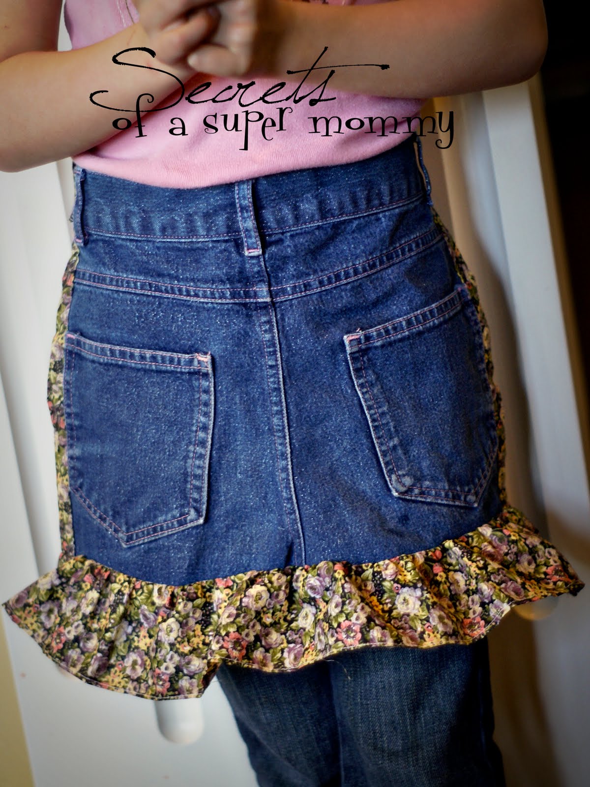 Secrets of a Super Mommy Simple Denim ApronsTeacher Appreciation or