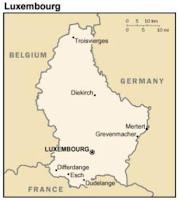 map Luxembourg
