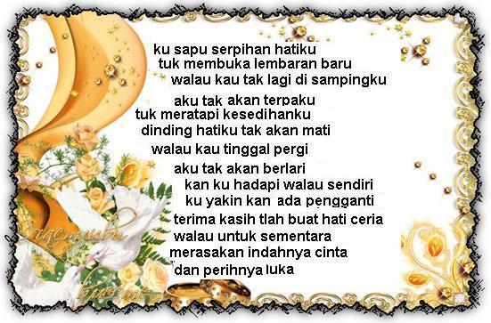 Puisi Sedih Patah Hati Puisi Sedih Patah Hati