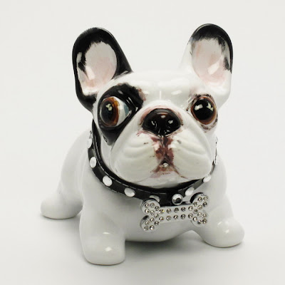 madamepommcustomorder french bulldog piggy bank django american bulldog christmas ornament