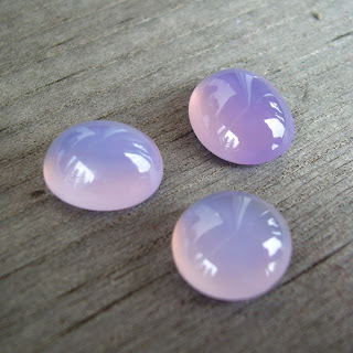 purple chalcedony cabs