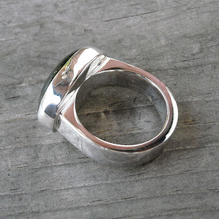 handmade labradorite ring