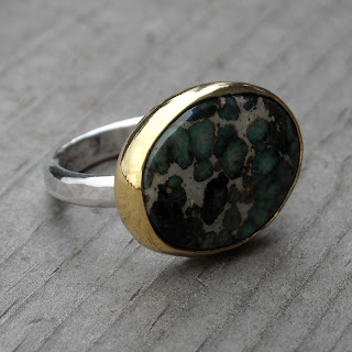 nevada variscite ring