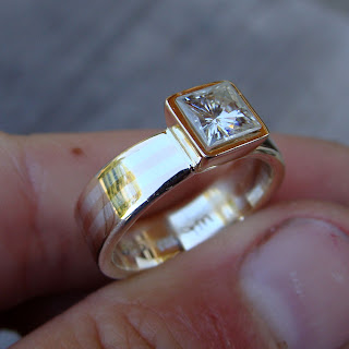 moissanite ring