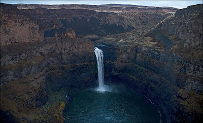 Palouse Falls viewed from the State Park overlook.