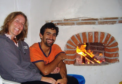 Cozy Cabin Fireplace