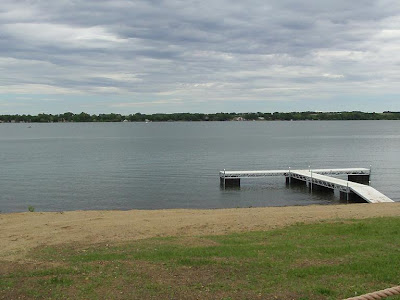 dock at Lake Madison public access area