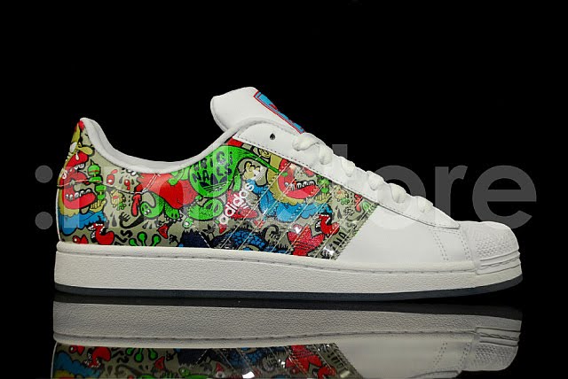 adidas superstar graffiti