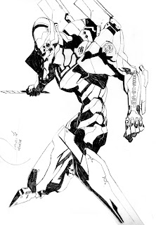 DIBUJAR NEON GENESIS EVANGELION dibujar neon genesis evangelion: