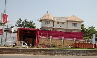 Jr NTR's Narne MAMA House Decoration for Engagement in HYD-Photo - ROCK