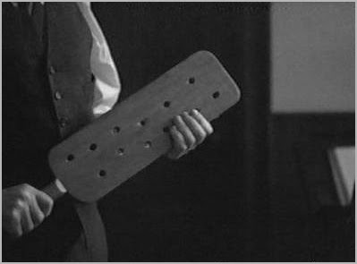 The paddle is for correction - punishment is final and far more serious