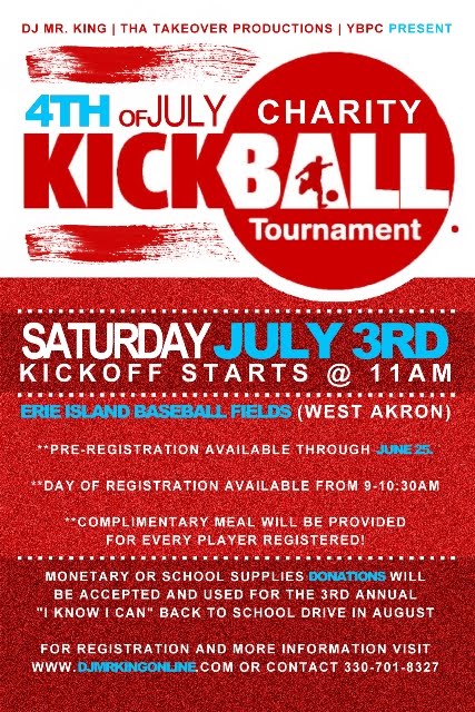 young black professionals coalition ybpc 4th of july kickball flyer template