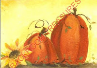 Autumn Pumpkins by backroomtreasures