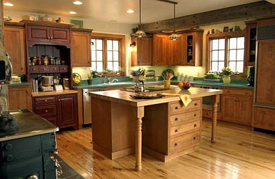 Kitchen Islands Light Maple Cabinetry Simple Design Arts Crafts