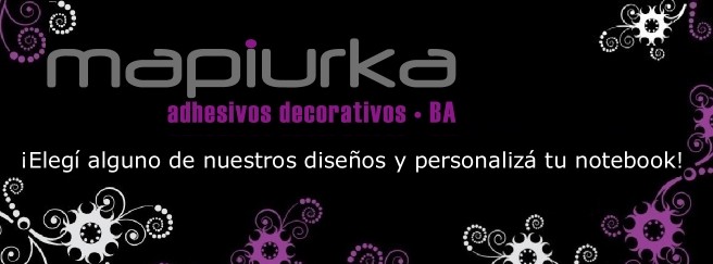 Mapiurka - personalizá tu notebook